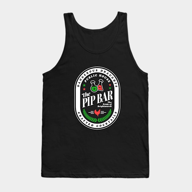 Pip (light) Paladins Champion Logo Tank Top by dcmjs